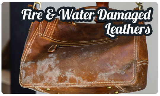 Fire & Water Damaged Leather