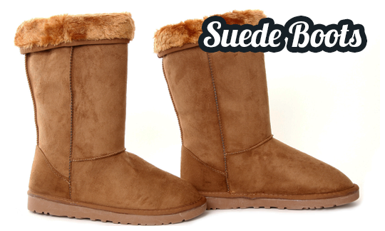 Suede Boots